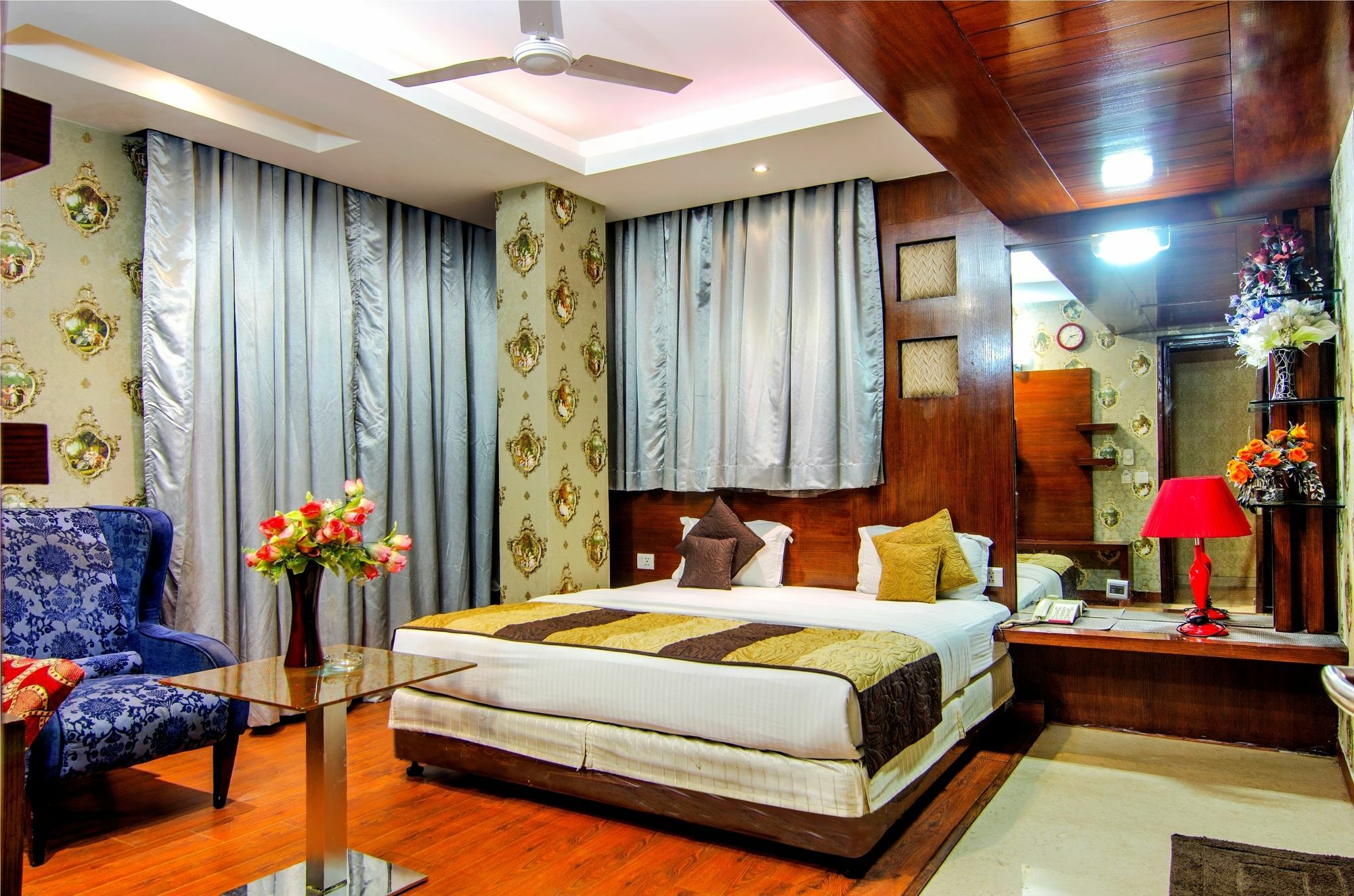 Omega Residency Hotel New Delhi Exterior foto